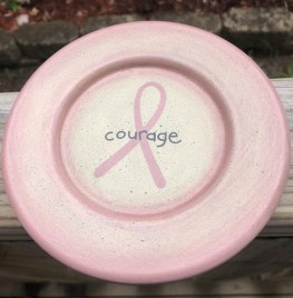 31848C-Courage Wood Plate 