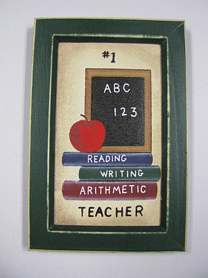 CAN57-ABC Teacher  Canvas 