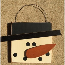Primitive Wood 74095 Snowman Face