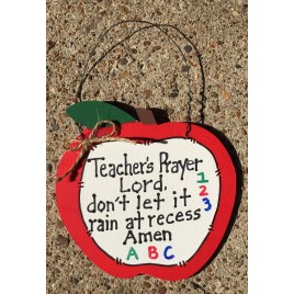 Teacher Gifts 691 Teacher's Prayer Apple