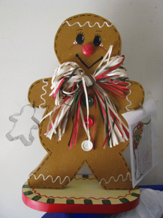 102CC - Gingerbread with metal gingerbread and recipe 102CC - Gingerbread with metal gingerbread and recipe