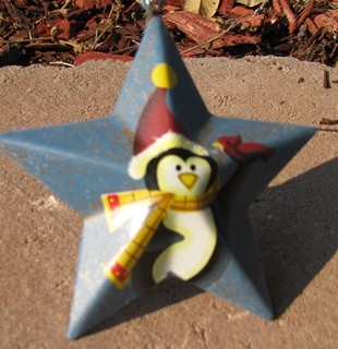 OR-204 - Penguin Metal Star OR-204 - Penguin Metal Star