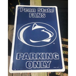 PS30001-Penn State Aluminum Parking Sign PS30001-Penn State Aluminum Parking Sign