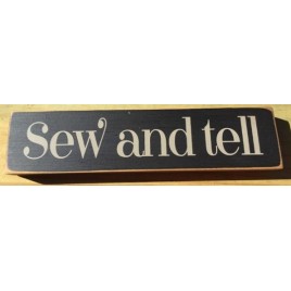 T1982ST - Sew and Tell Wood Block
