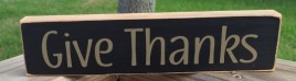 T2210 - Give Thanks Wood Block 
