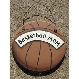 WD1900C - Basketball Mom wood sign WD1900C - Basketball Mom wood sign