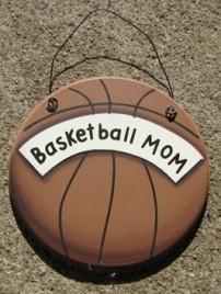 WD1900C - Basketball Mom wood sign 