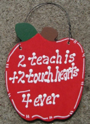 Teacher Gifts A9500 2 Teach is 2 Touch Hearts 4 ever  Teacher Gifts A9500 2 Teach is 2 Touch Hearts 4 ever