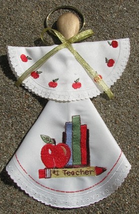 Teacher Gifts AS2 - Angel Spoon Teacher Cloth Teacher Gifts AS2 - Angel Spoon Teacher Cloth