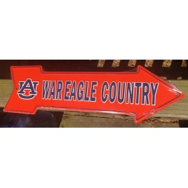 AS25035-Auburn Tigers Arrow Sign