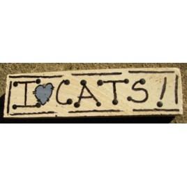 I love Cats Block I love Cats Block