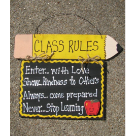 Teacher Gifts CT45 Class Rules Teacher Gifts CT45 Class Rules