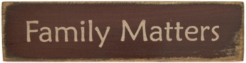 12571-Family Matters wood Block 