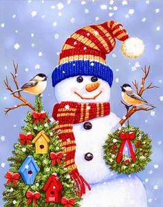 138FL - Stocking Cap Snowman House Flag 138FL - Stocking Cap Snowman House Flag