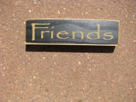 PBW915B- Friends mini wood block 