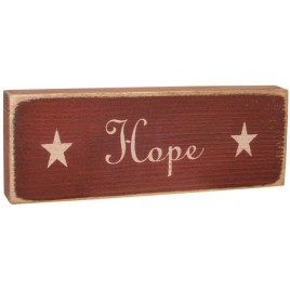 g12565 - Hope messenger wood block