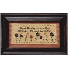 G1915 Forget the  Day's Troubles Sampler 