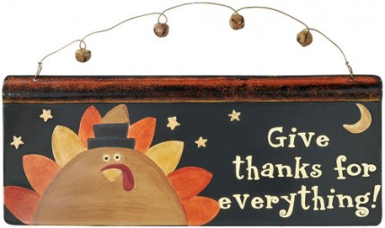 Fall Decor Metal Sign G35740-Give Thanks for Everything! Fall Decor Metal Sign G35740-Give Thanks for Everything!