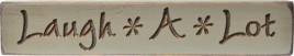 Engraved wood block  G9001-Laugh a Lot 