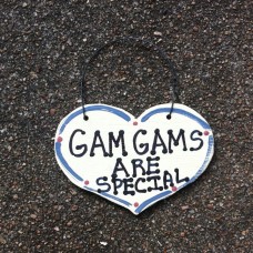 Wood Grandmother Small Heart GamGams Are Special