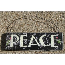GH5166P - Peace Wood Glittery Sign GH5166P - Peace Wood Glittery Sign