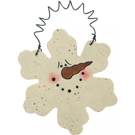 D0035CWG-Snowflake Face Ornament D0035CWG-Snowflake Face Ornament