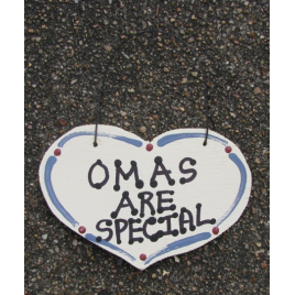 Omas Are Special Wood Small Grandmother Heart Omas Are Special Wood Small Grandmother Heart