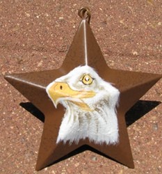 or221 - Eagle Metal Christmas Ornament or221 - Eagle Metal Christmas Ornament
