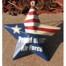 OR226 - Proud Air Force - Metal Star 