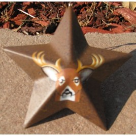 or-228 Deer Metal Ornament
