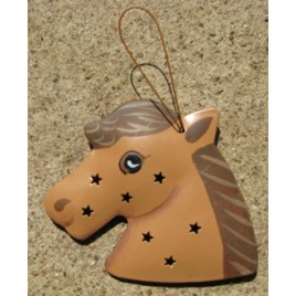 or333 - Horse Metal 3d Tin Punched 