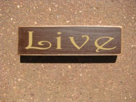 Primitive Wood Block pbw929R - Live 