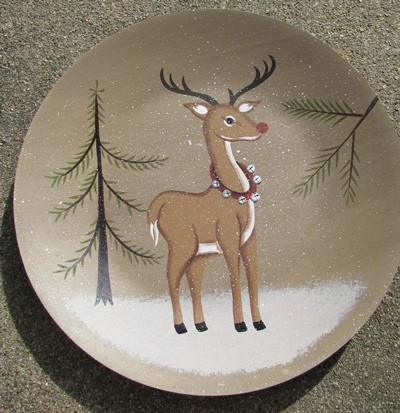PLATE3 - Deer Plate PLATE3 - Deer Plate