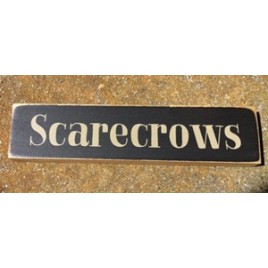 T2100S - Scarecrow Wood Block T2100S - Scarecrow Wood Block