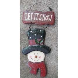 1234SnowNB - Let it Snow Snowman 1234SnowNB - Let it Snow Snowman