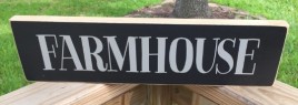 T2173F Farmhouse Wood Sign 