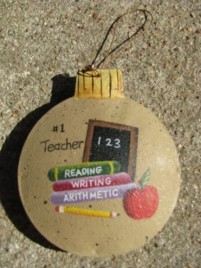 OR-519 - #1 Teacher Ornament 