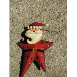  OR-350 Santa metal ornament 