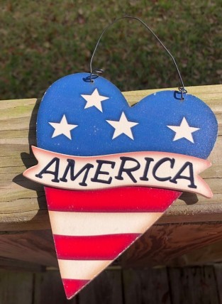 wd1619 - America wood Heart wd1619 - America wood Heart