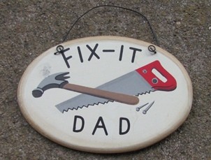 WD1900K - Fix It Dad Wood Sign WD1900K - Fix It Dad Wood Sign