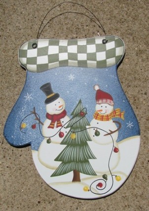 2079 - Snowman Wood Mitten 2079 - Snowman Wood Mitten